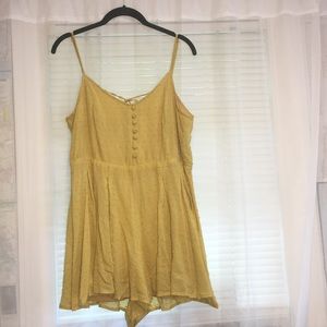 Yellow romper